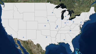2008 Lead Nonattainment Areas
