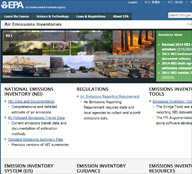 Air Emissions Inventories website image