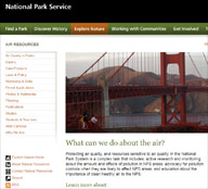 NPS air website image
