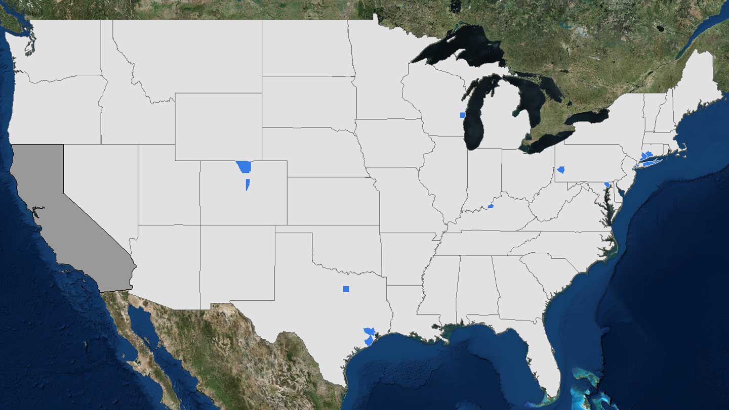18 counties exceeding new Ozone standard in 2025